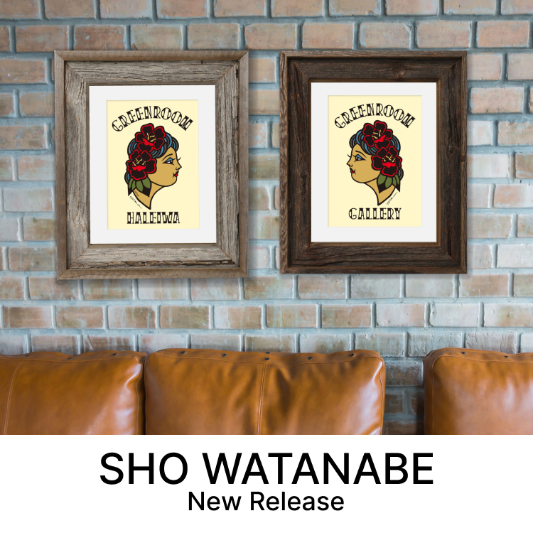 sho watanabe aloha vw bus 渡辺将 グリーンルームハワイ Greenroom Gallery Hawaii
