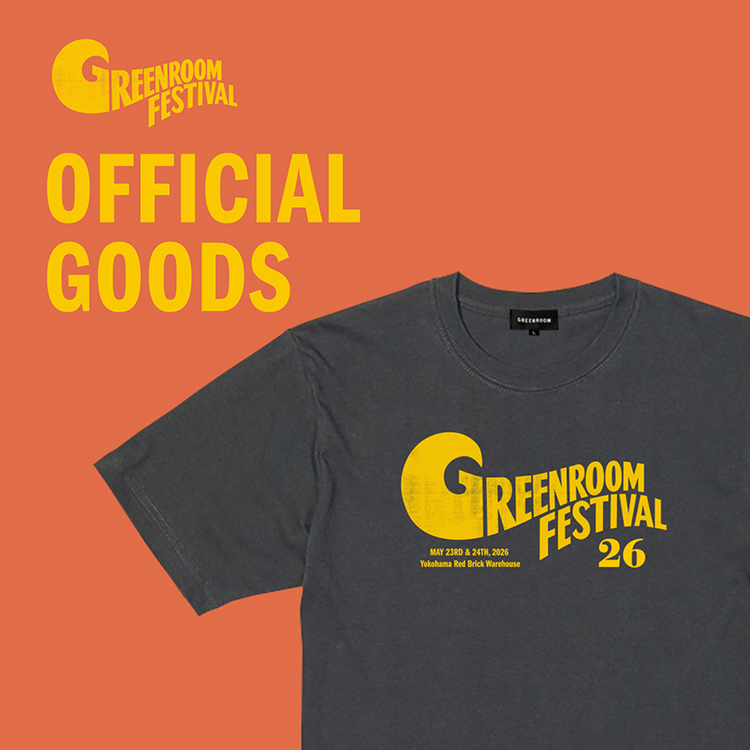 GREENROOM FESTIVAL'26 オフィシャルグッズ先行予約開始