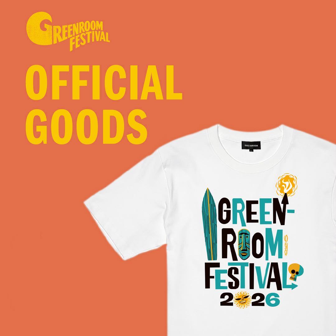 GREENROOM FESTIVAL'26 第2弾アイテム予約開始！