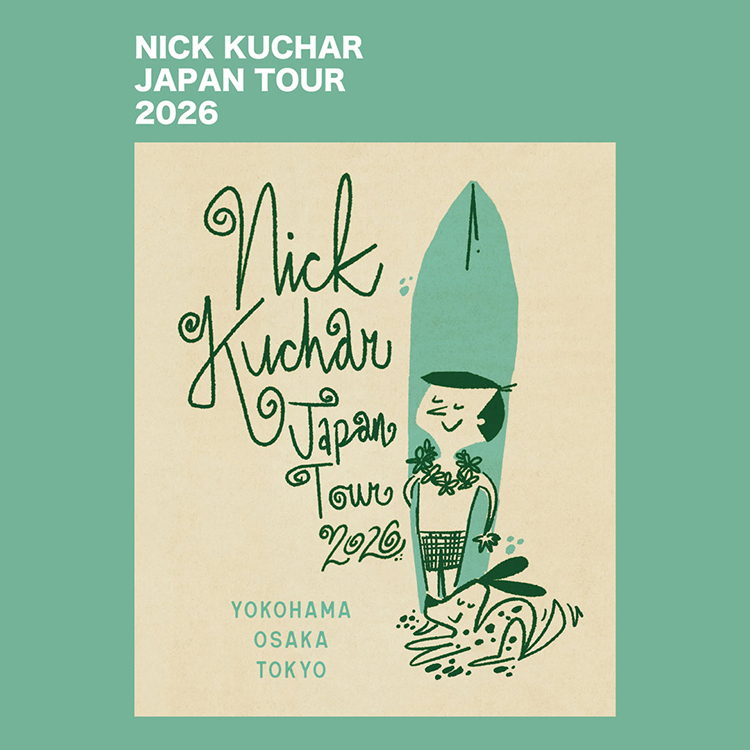 NICK KUCHAR JAPAN TOUR 2026 開催決定！