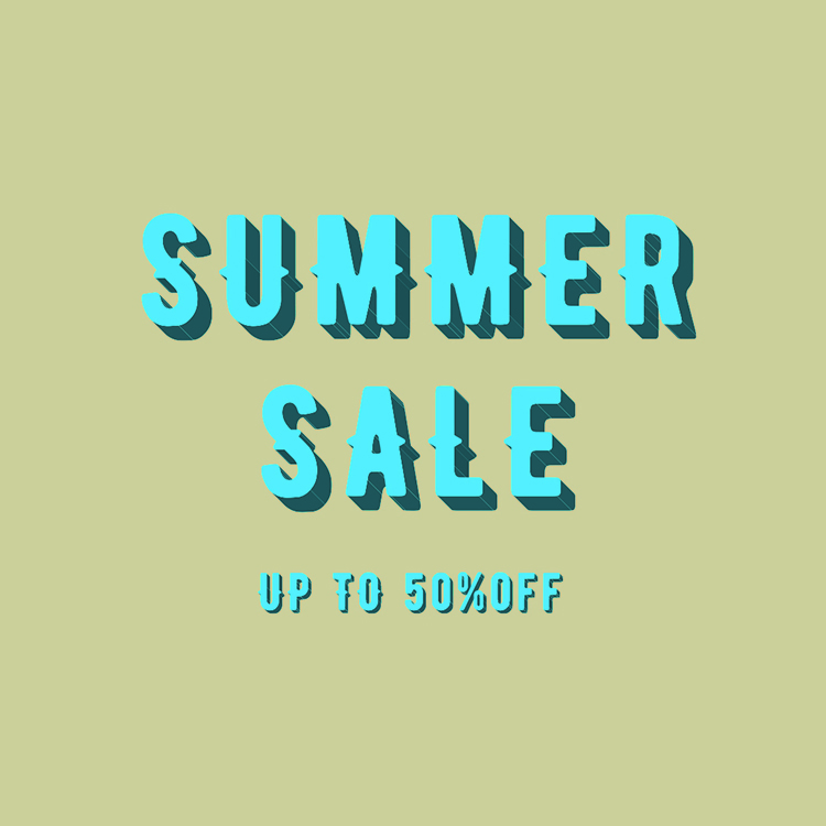 SUMMER SALEのお知らせ